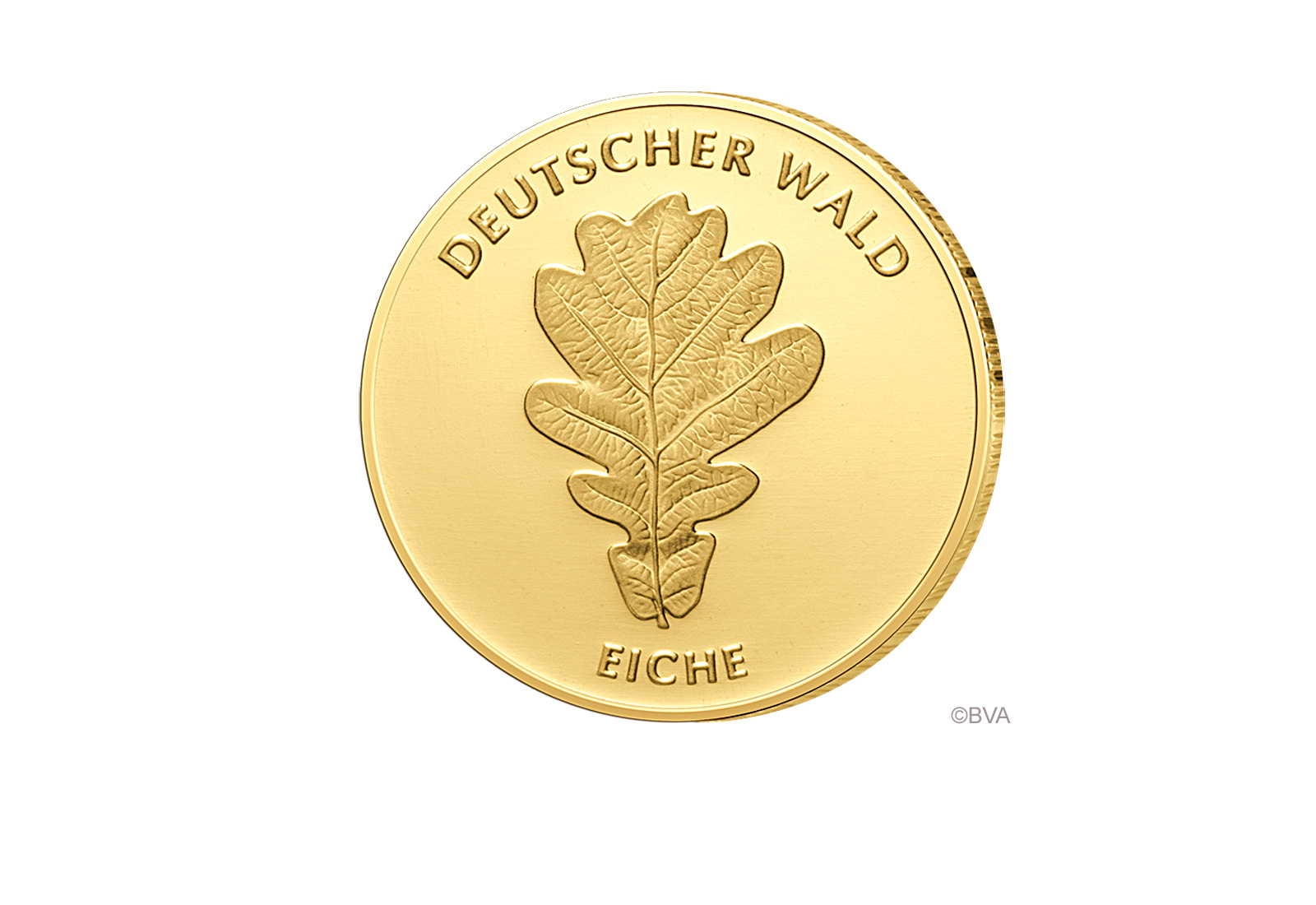 20 Euro 2010 Goldmünze Deutschland Eiche Prägestätte unserer Wahl