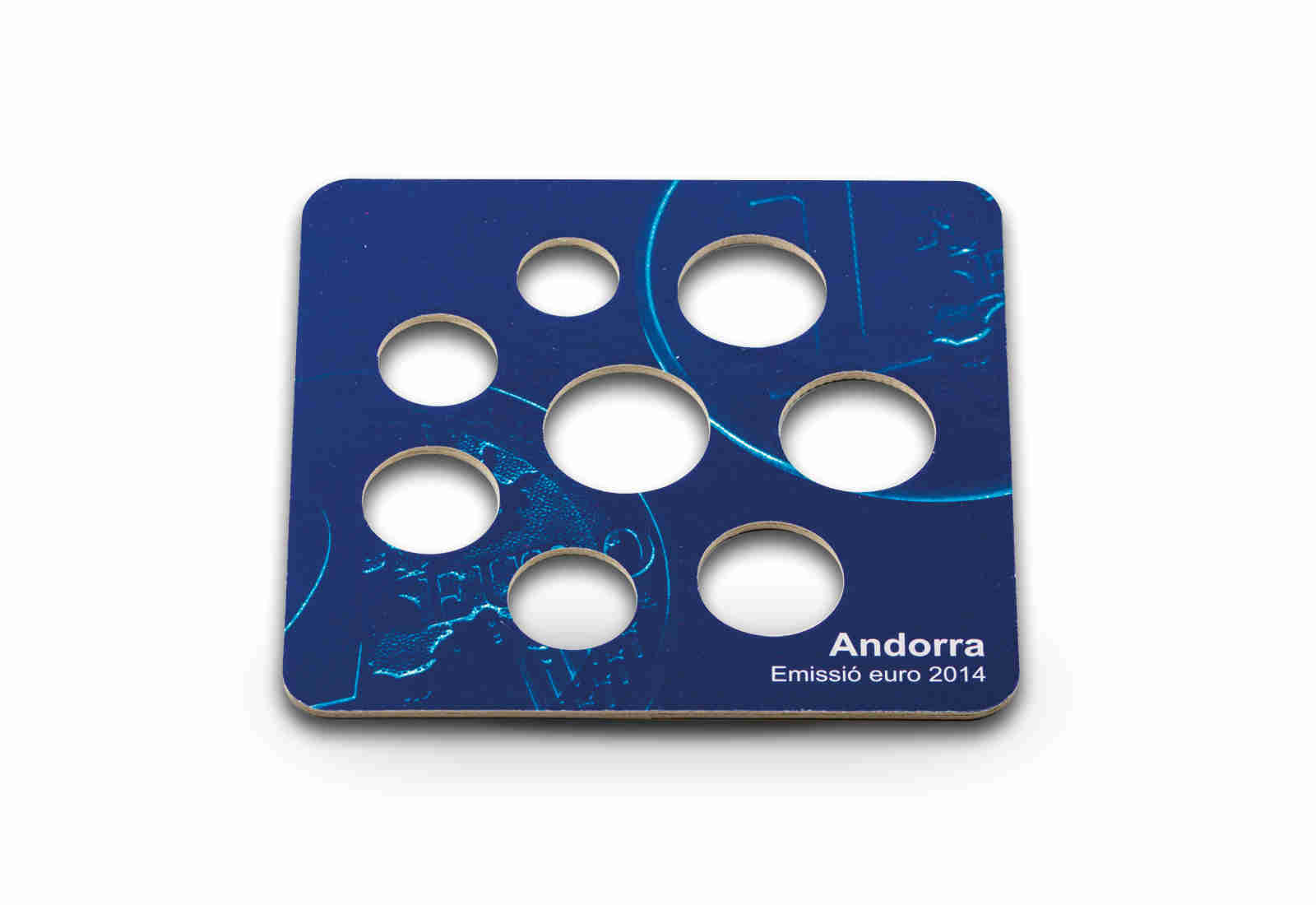 Leerblister für offiziellen Starterkit Andorra 2014