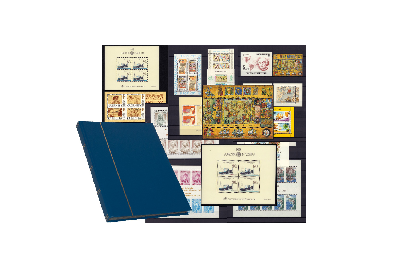 Briefmarken CEPT-Kollektion 1974-1992 postfrisch