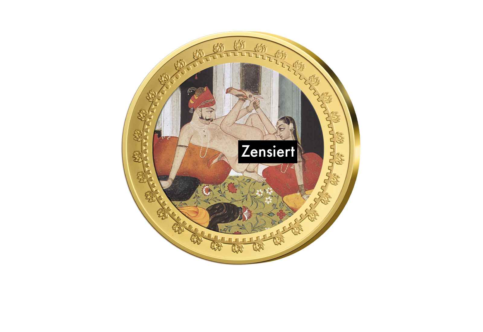 Kamasutra Farbapplikation Gedrehte Stellung