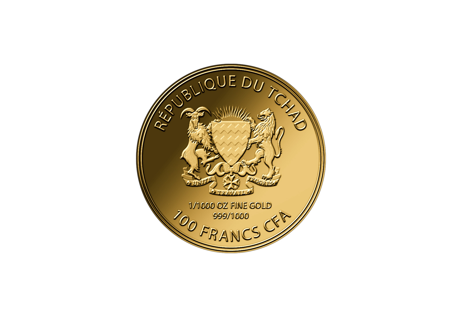 Goldmünze Leopard 999/1000 Gold Geschenk