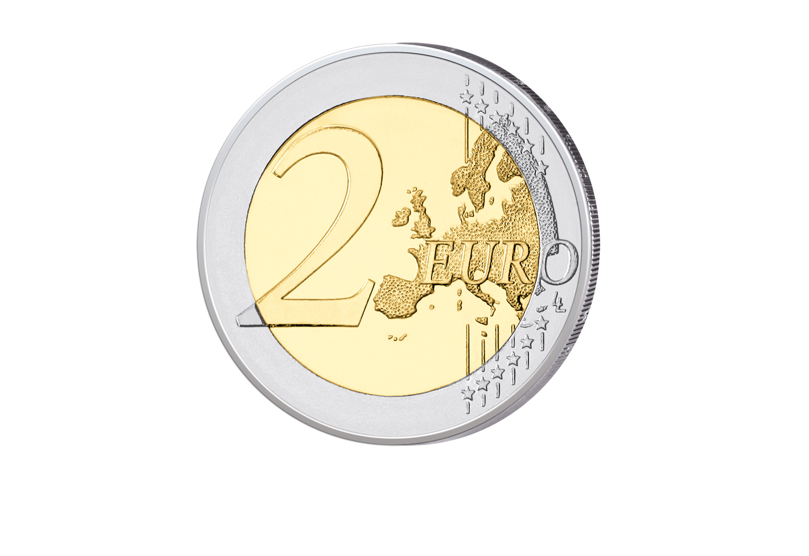 2 Euro 2026 Kroatien 100 Jahre kroatischer Rundfunk mit Farbapplikation