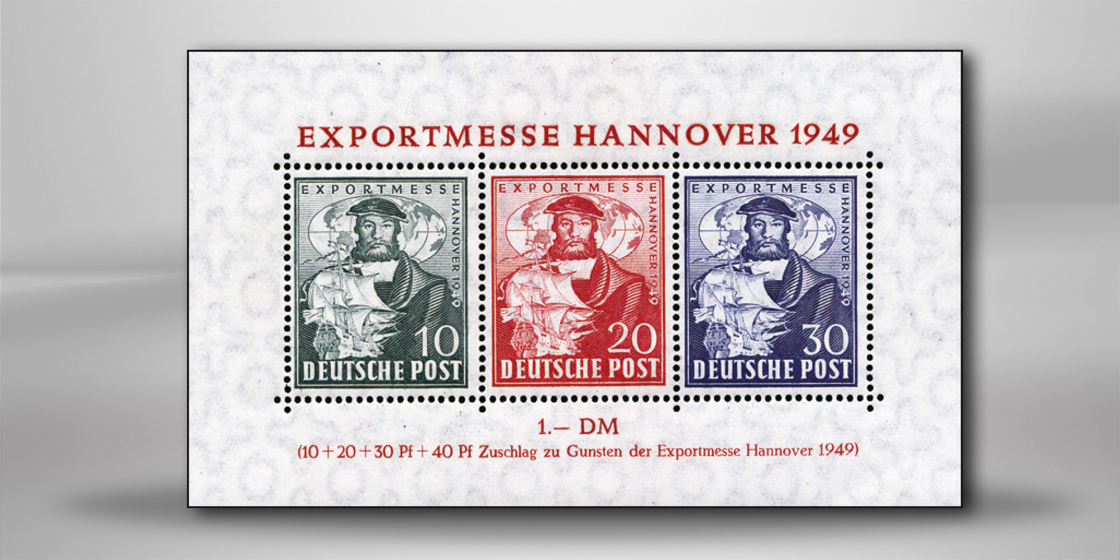 Bizone Block 1 c postfrisch geprüft