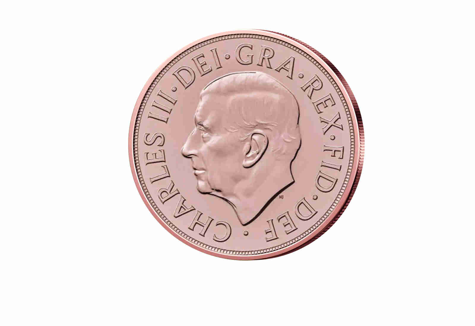 1 Sovereign 2025 Großbritanien König Charles III.