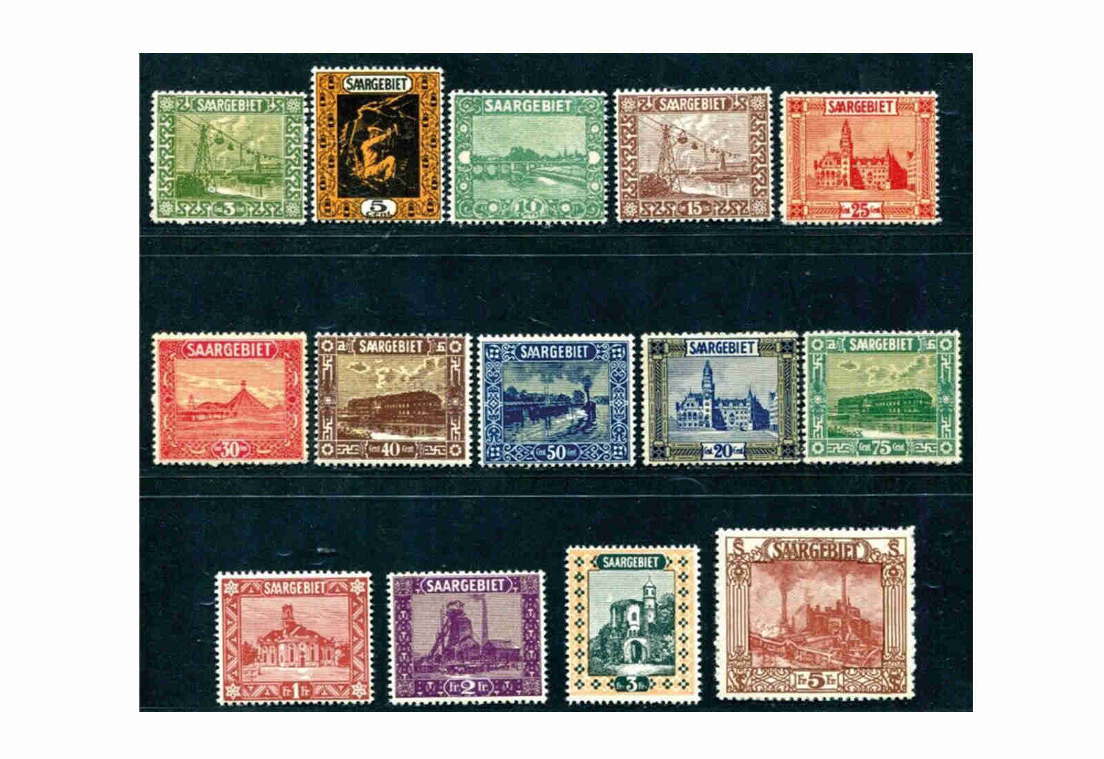 Briefmarken Saar 84/97 gest.