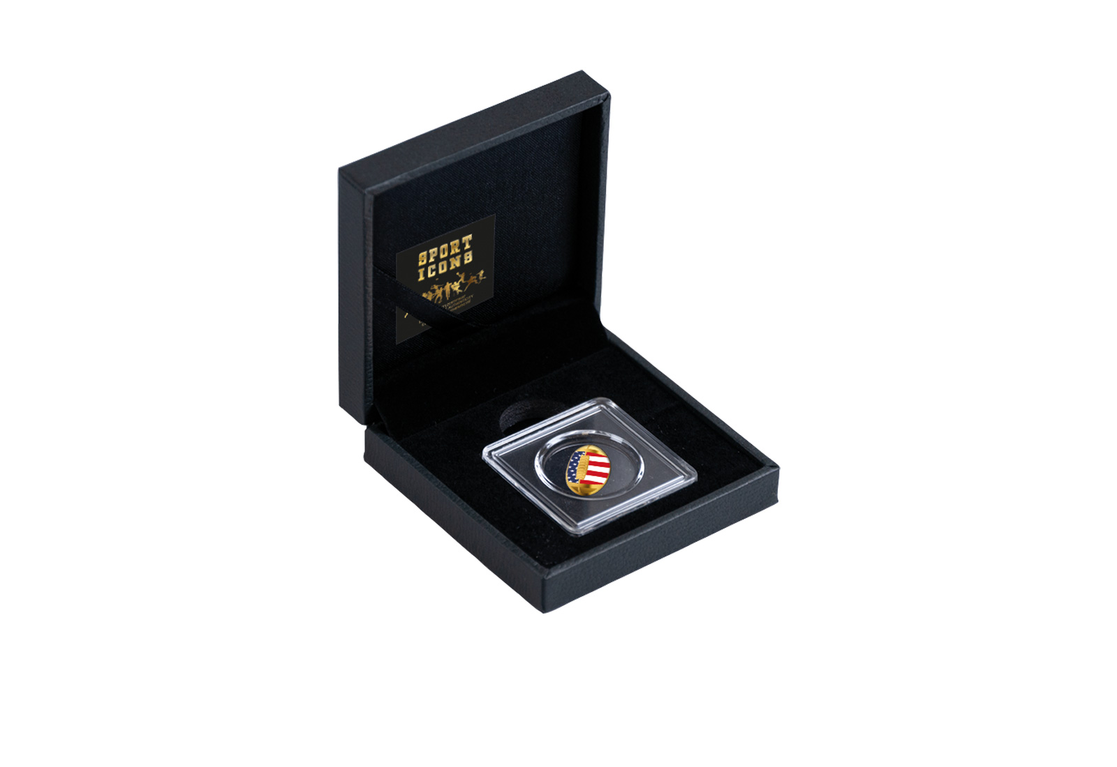 Goldmünze American Football USA 999/1000 Gold Geschenk inkl. Etui Sport