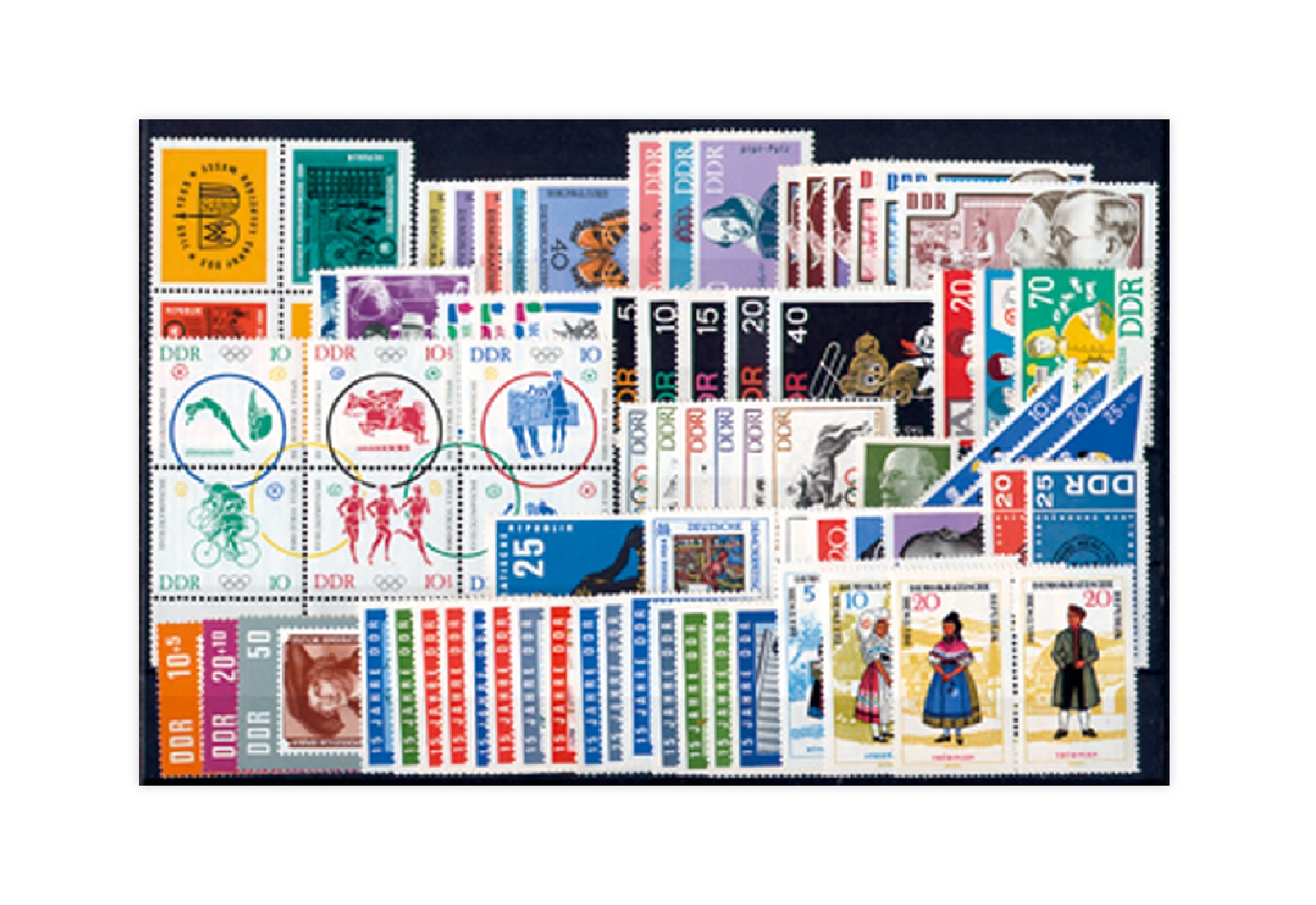 DDR Jahrgang 1964 gestempelt