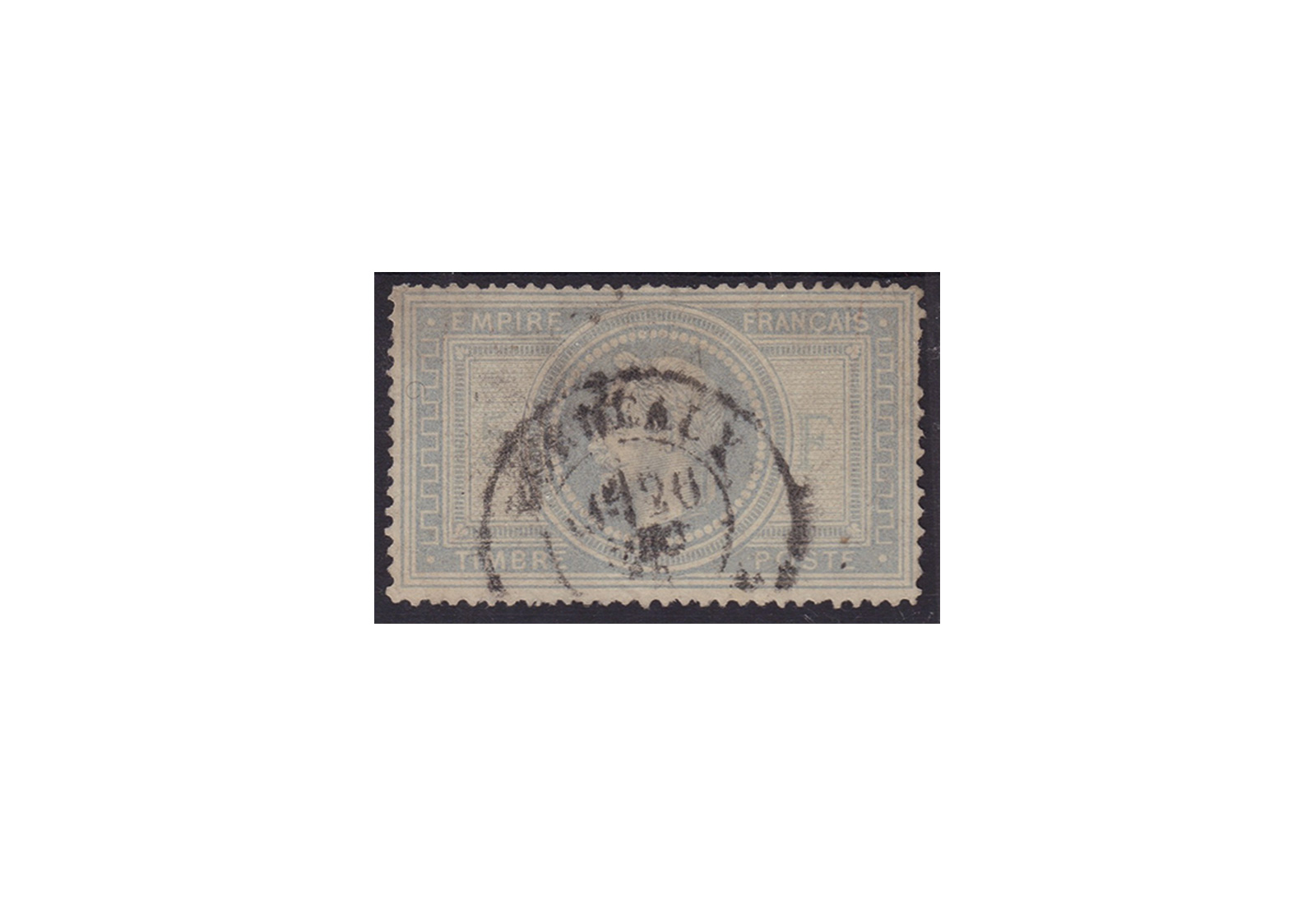 Briefmarken Frankreich Kaiserreich 1853 bis 1869 Michel-Nr. 32 gestempelt