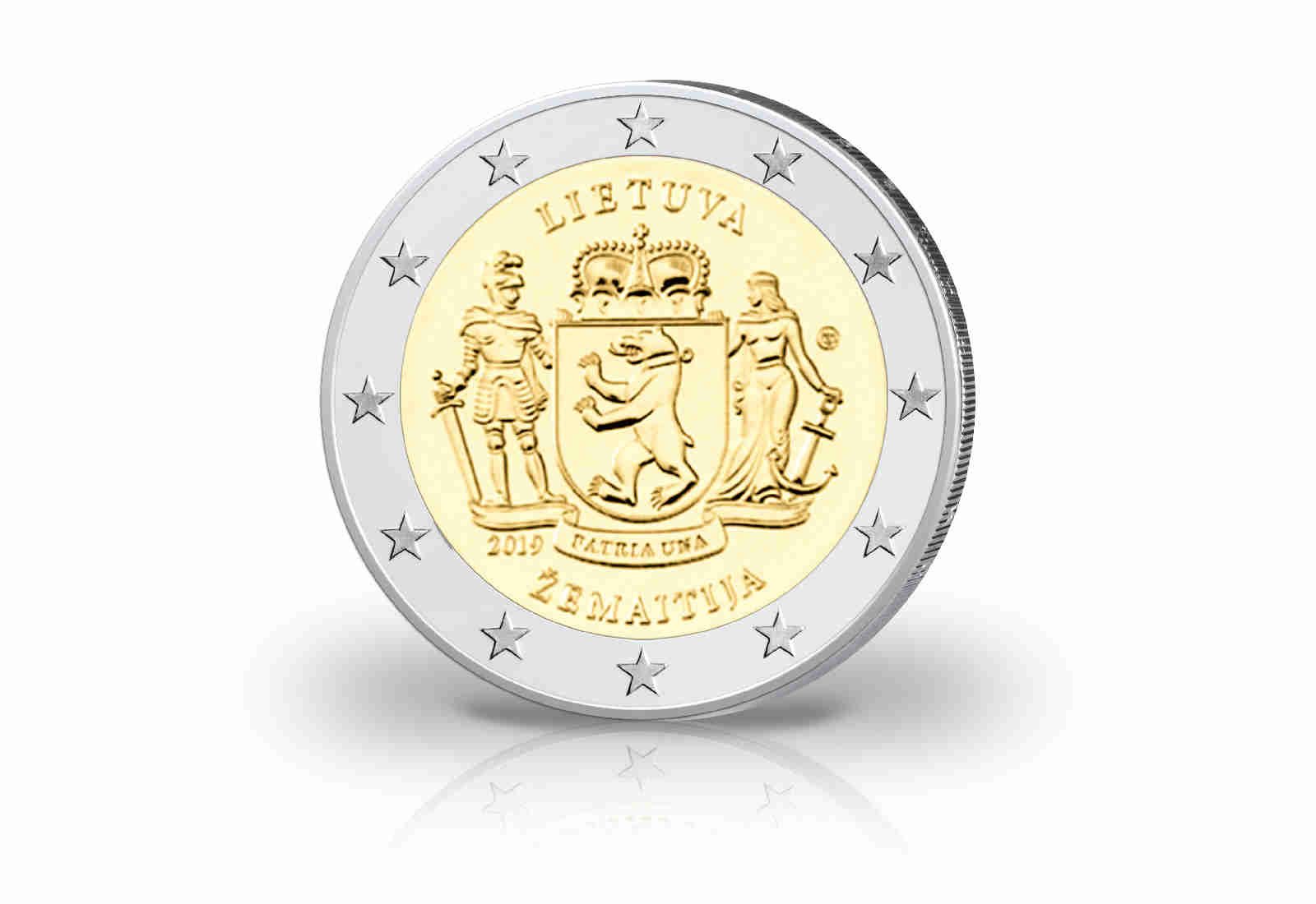 2 Euro 2019 Litauen Ethnographische Region Zemaitija