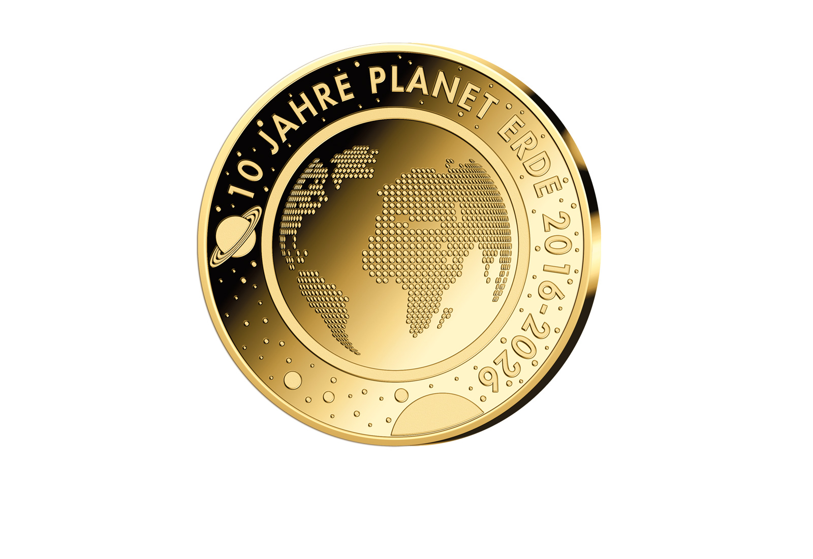 1/2 oz Goldausgabe "Planet Erde" 999/1000 Gold