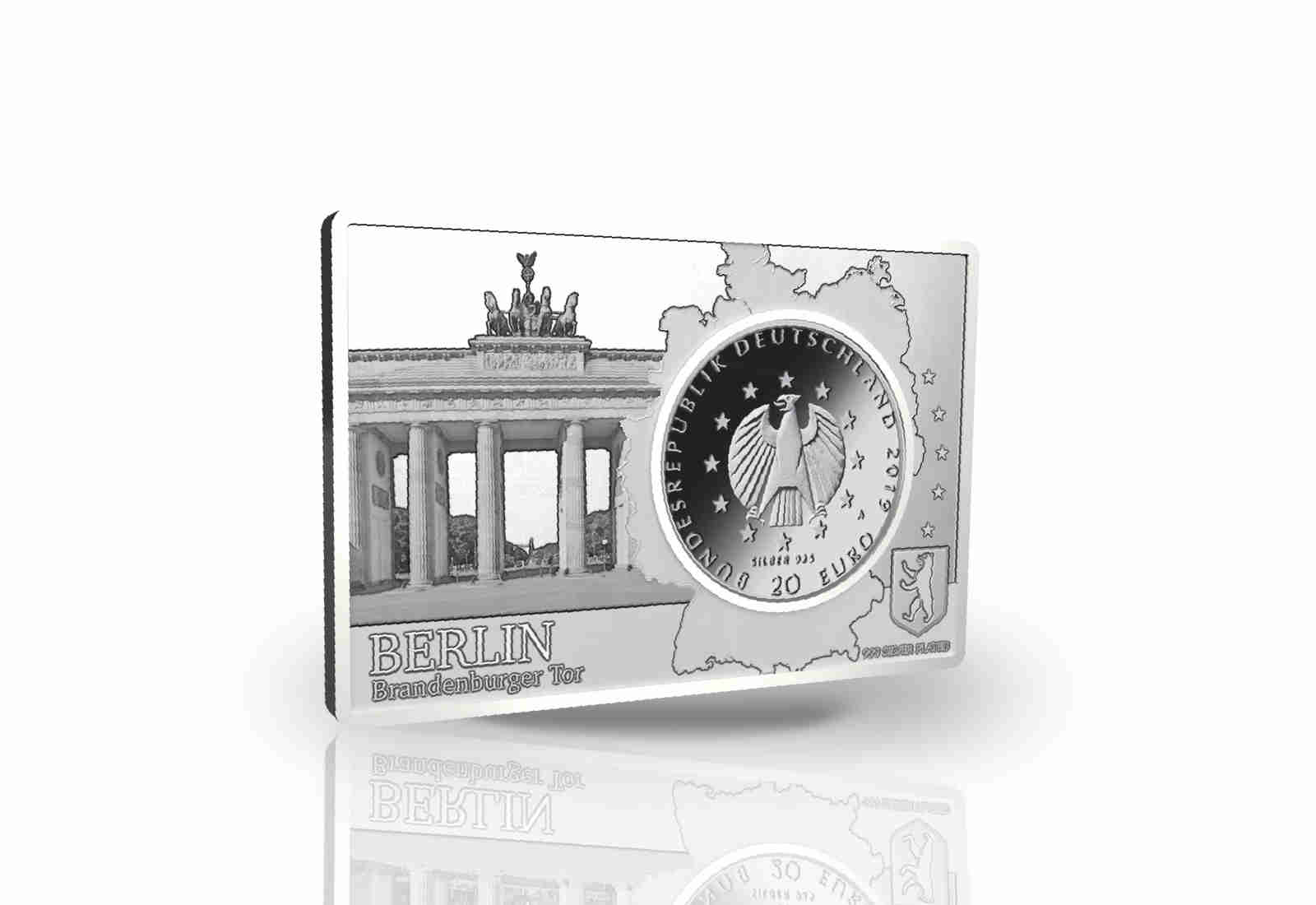 20 Euro 2019 Deutschland 100 Jahre Weimarer Reichsverfassung eingefasst in einem Barren
