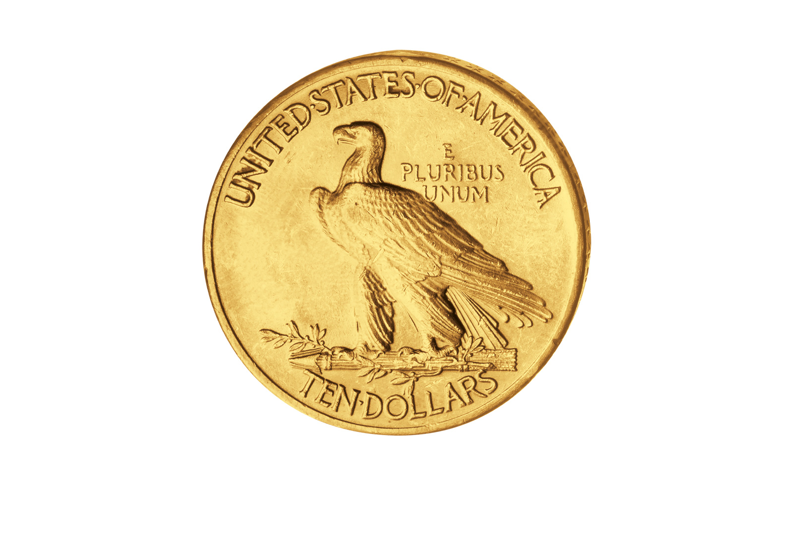 10 Dollar USA 1907 Indian Head Lady Liberty