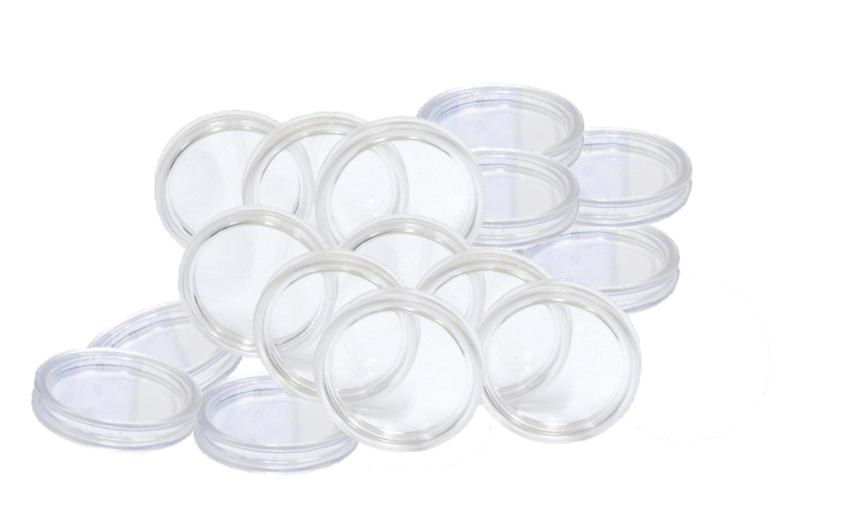 [18 mm] Leuchtturm Münzkapseln im 10er Pack