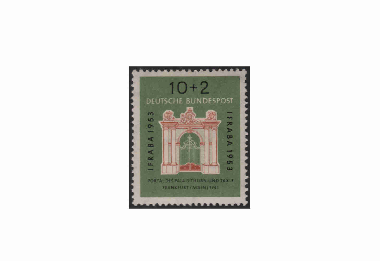 Briefmarke BRD IFRABA 1953 Michel-Nr. 171 postfrisch
