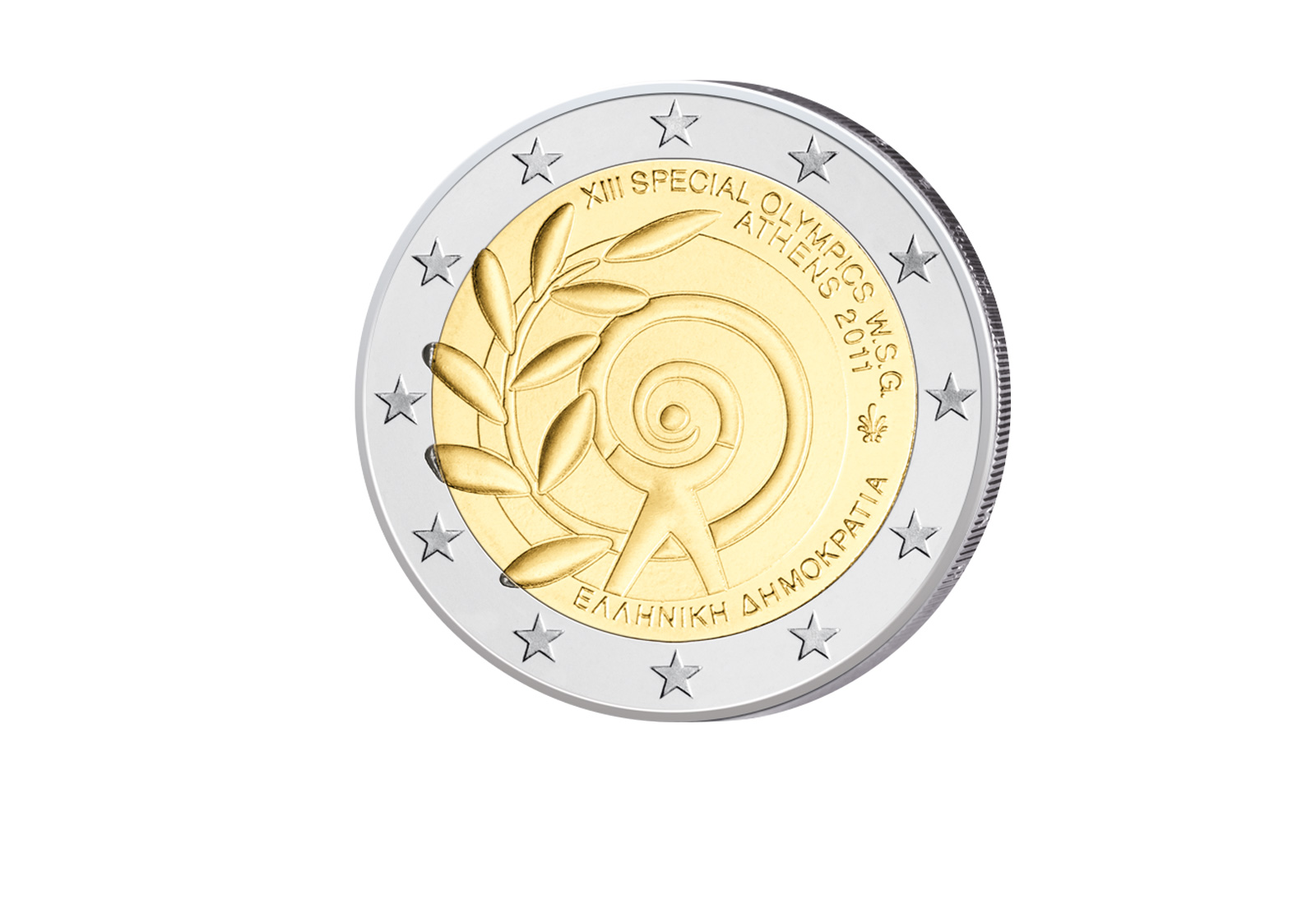 2 Euro 2011 Griechenland Besondere Olympische Spiele