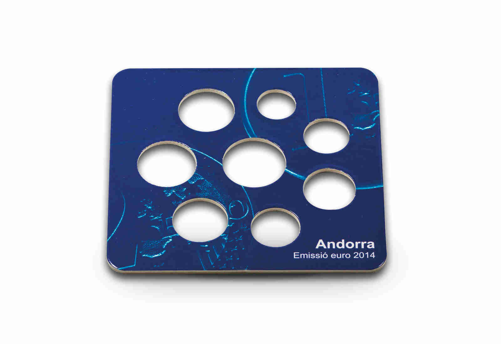 Leerblister für offiziellen Starterkit Andorra 2014
