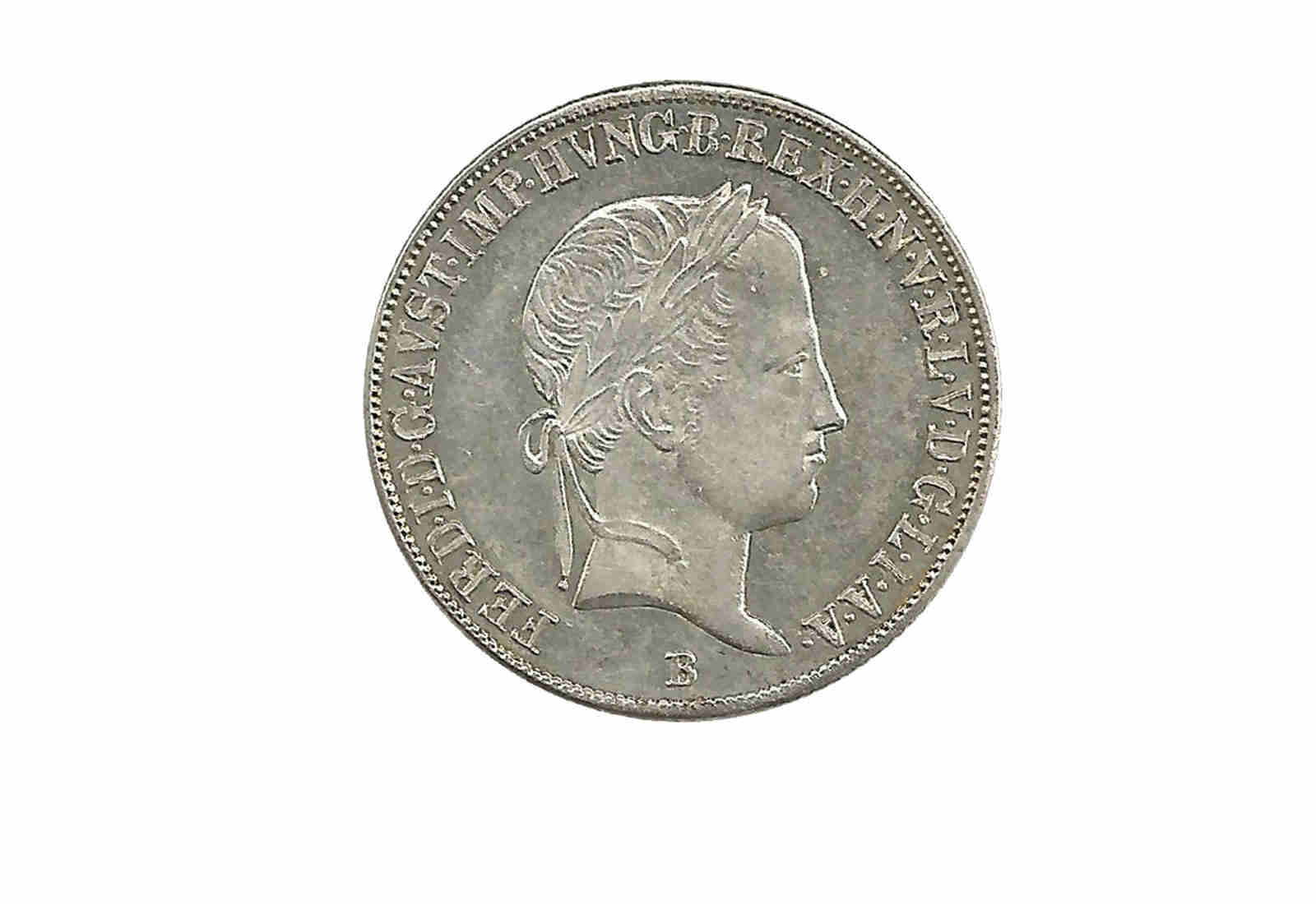 20 Kreuzer 1837 - 1848 Österreich Ferdinand I für Ungarn