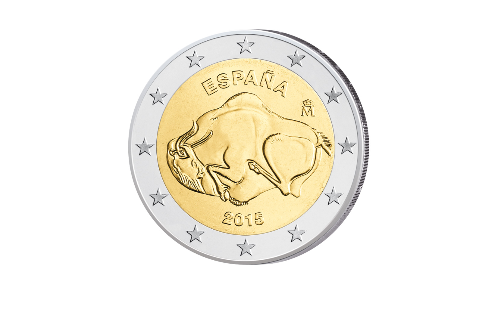 2 Euro 2015 Spanien Höhle von Altamira