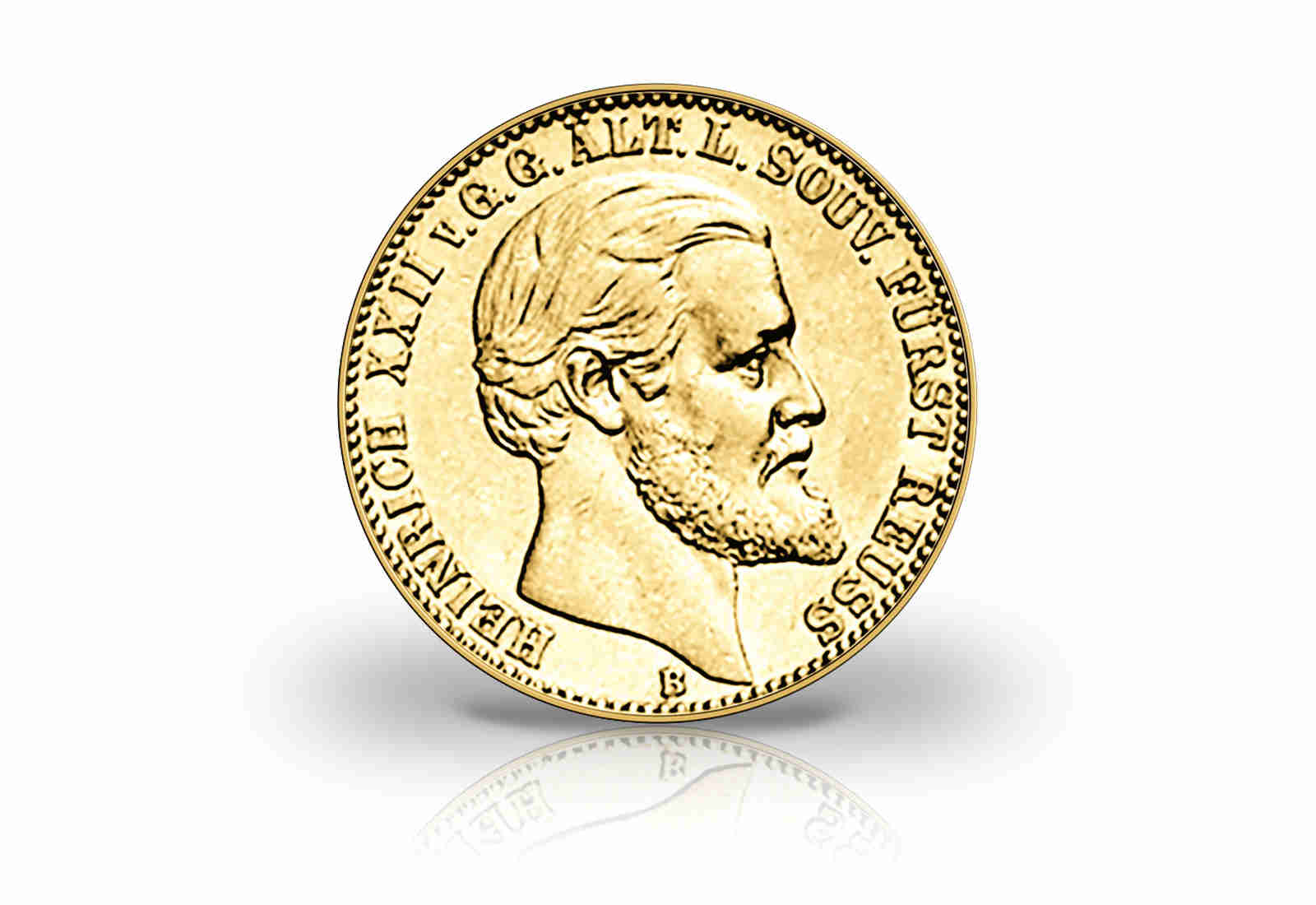 20 Mark 1875 Deutschland/ Reuß Heinrich XXII
