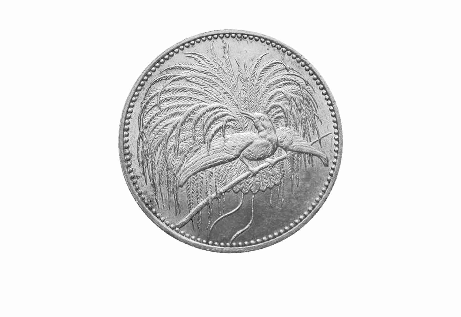 1 Neuguinea Mark 1894 Deutsch-Neuguinea Paradiesvogel Jaeger-Nr. N705