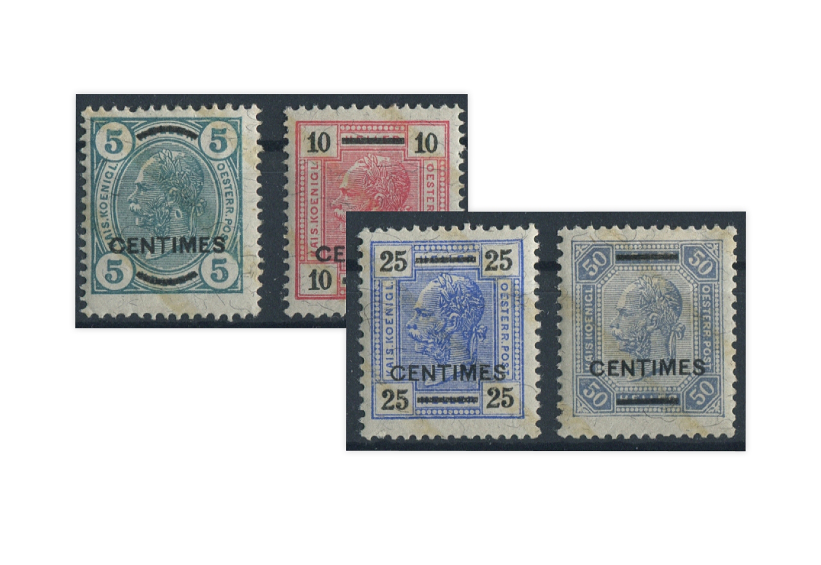 Kreta Mi.Nr. 8-11 gest.