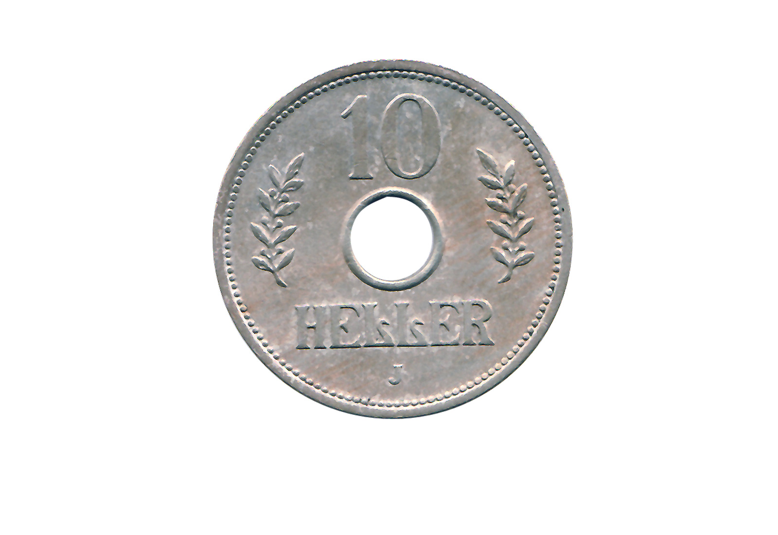10 Heller 1908 - 1914 Deutsch - Ostafrika Jaeger-Nr. 719