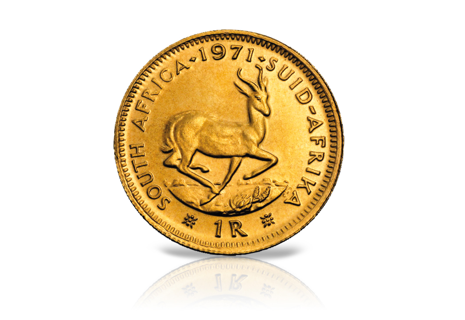 1 Rand Goldmünze 1961-1983 Südafrika