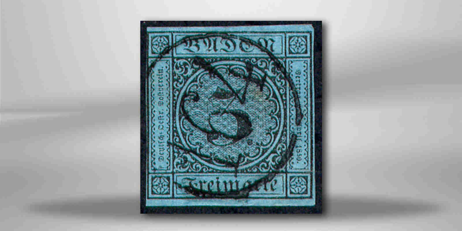 Briefmarke Altdeutschland Baden Freimarke 1858 Michel-Nr. 8 gestempelt 
 