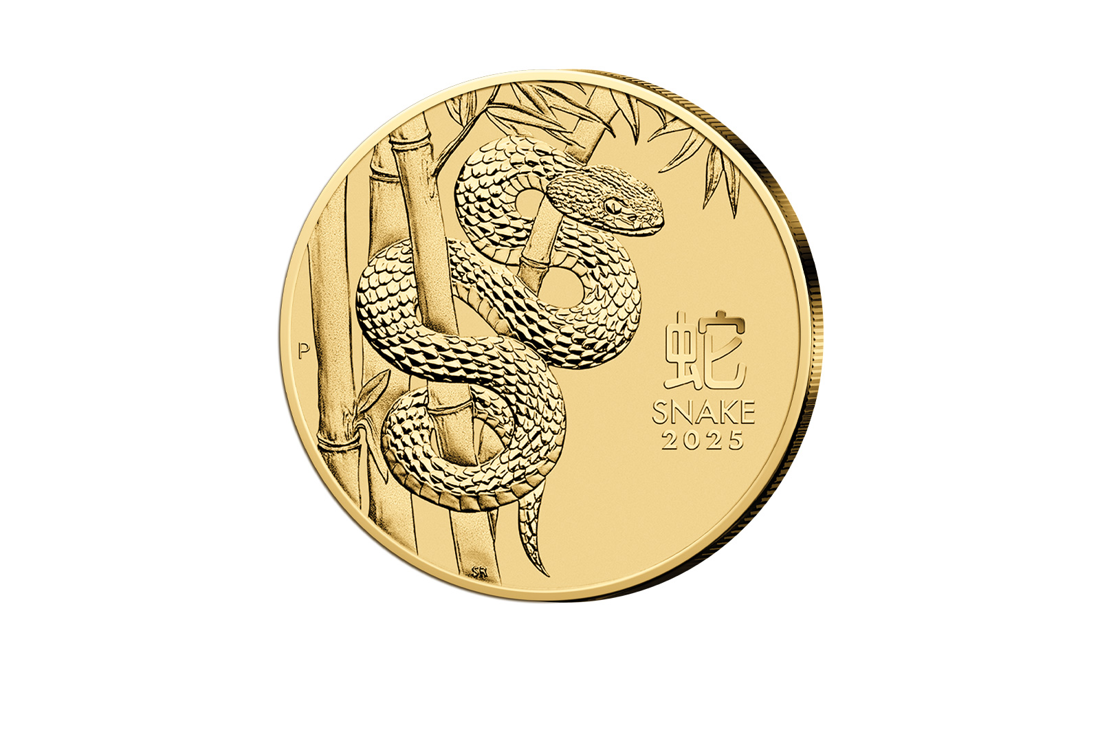 Lunar Serie 1/10 oz Gold 2025 Australien Jahr der Schlange st