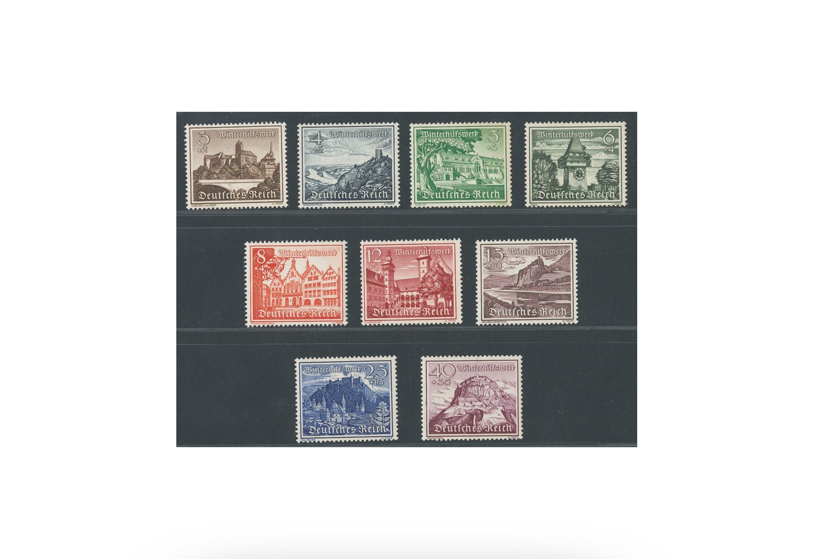 DR Nothilfe und WHW 1936-1940 **