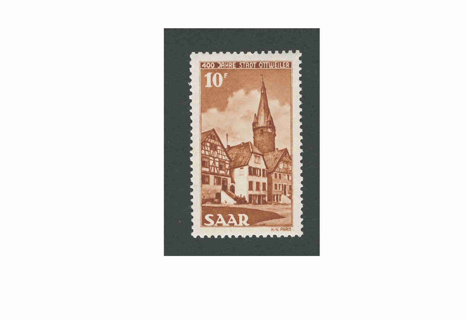 Briefmarke Saar 296 gestempelt
