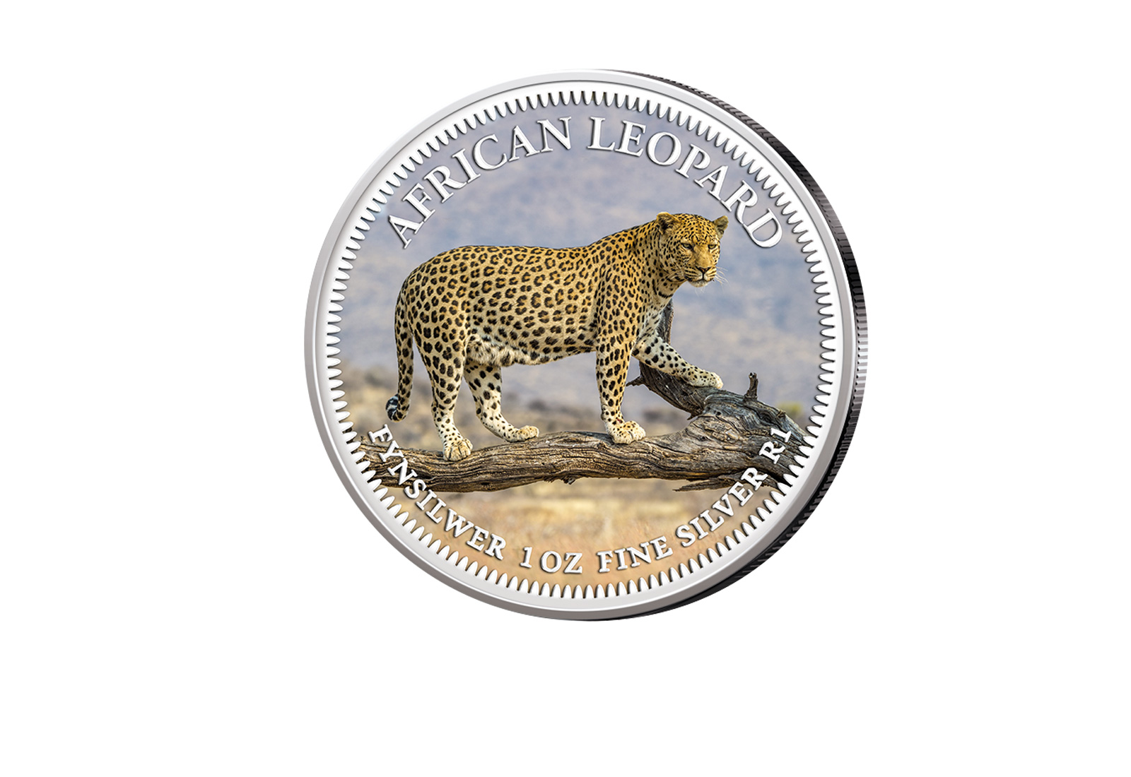 American Eagle 1 oz Silber USA mit Farbmotiv Big Five I Leopard