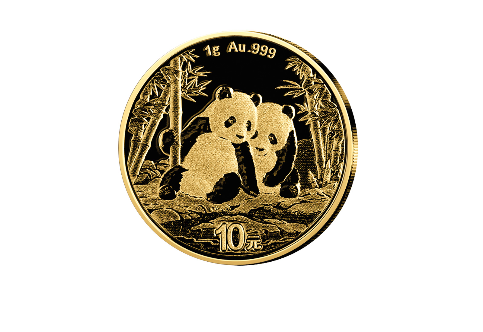 Panda 1 Gramm Gold 2026 China