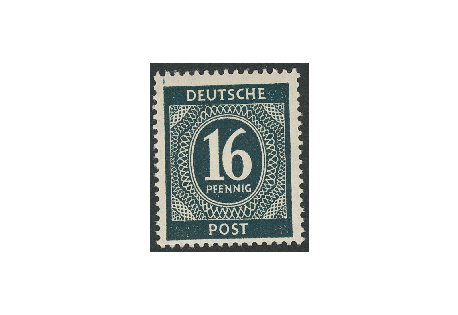 Briefmarke Alliierte Besetzung Kontrollrat I 1946 Michel-Nr. 923 b postfrisch