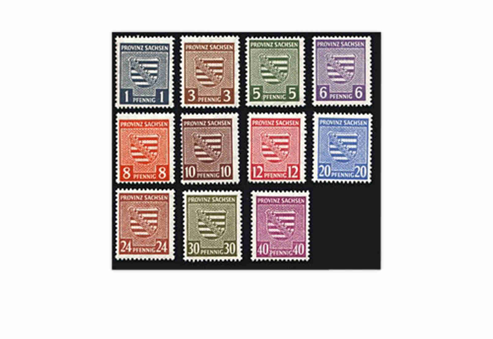 SBZ Mi.Nr. 73 X/84 X ohne 80 X postfrisch
