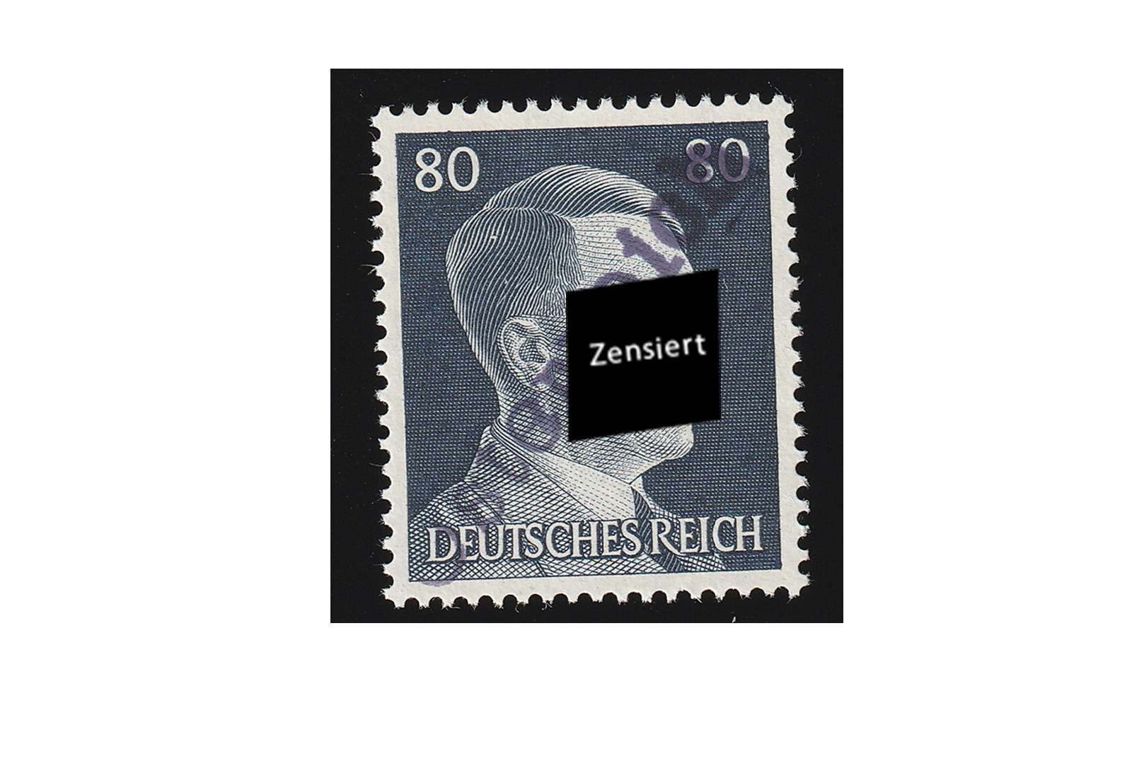 Briefmarke Österreich Lokalausgabe Gmünd 80 Pfennig Type VI ** mit FB