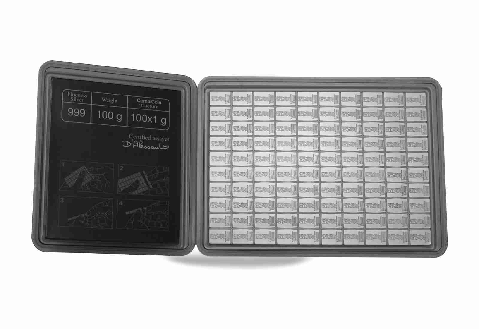 CombiBar Silber 100 x 1g