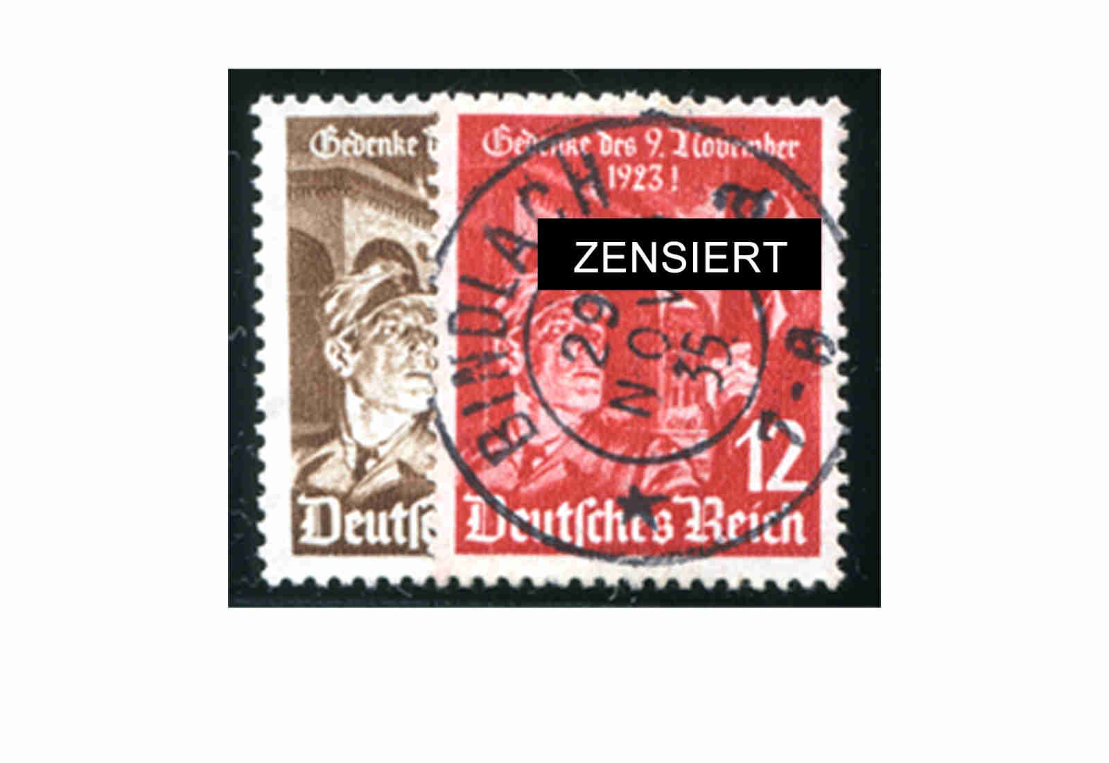 Deutsches Reich Mi.Nr. 598/599 gestempelt