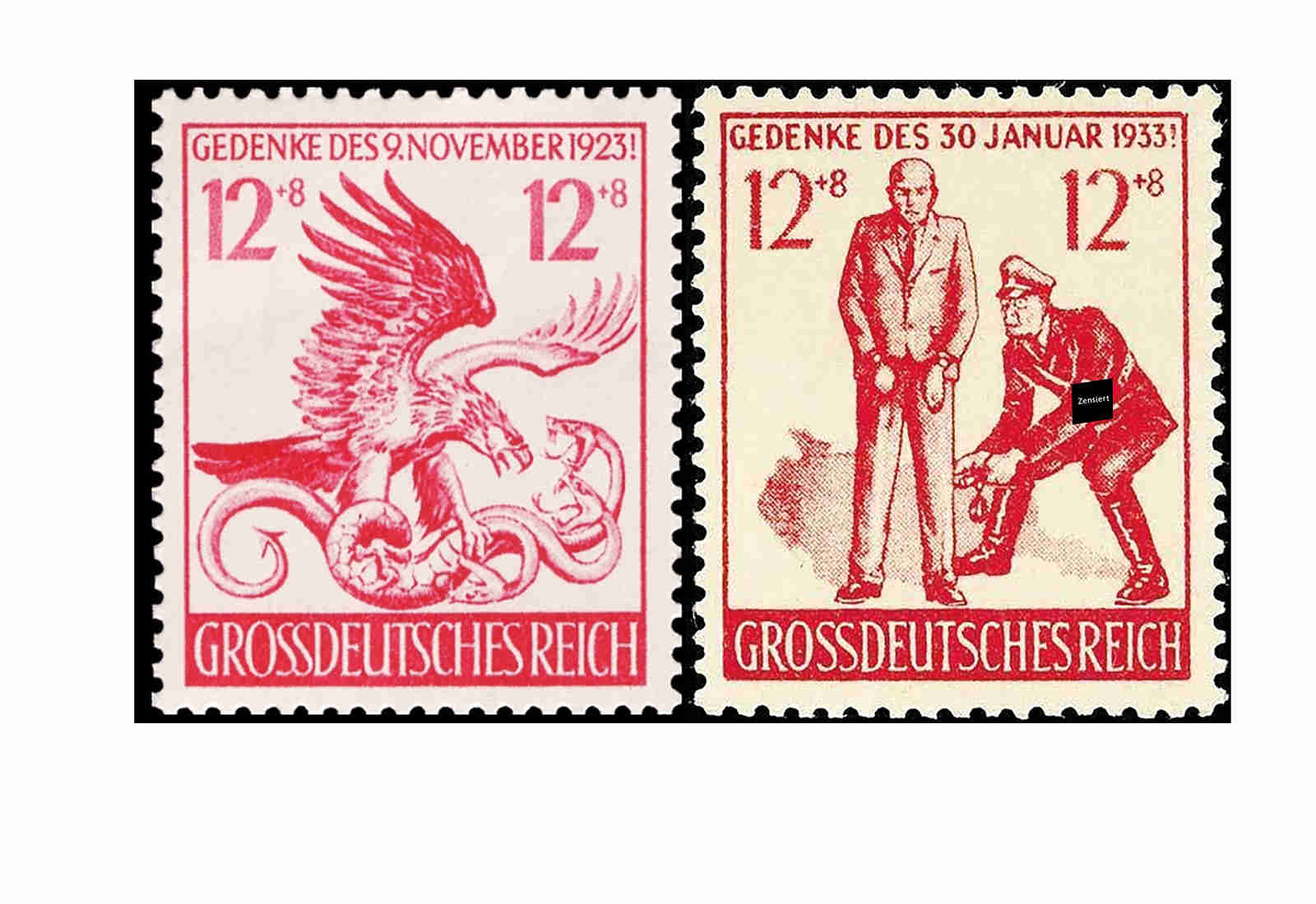 Britische Propagandafälschung Nr. 32 ** - Satirische Ausgabe gegen das Dritte Reich