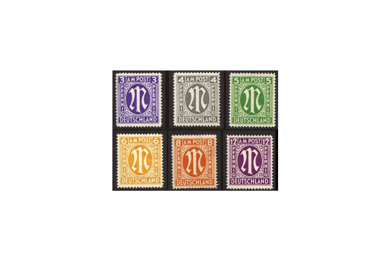 Bizone Mi.Nr. 10/15 postfrisch