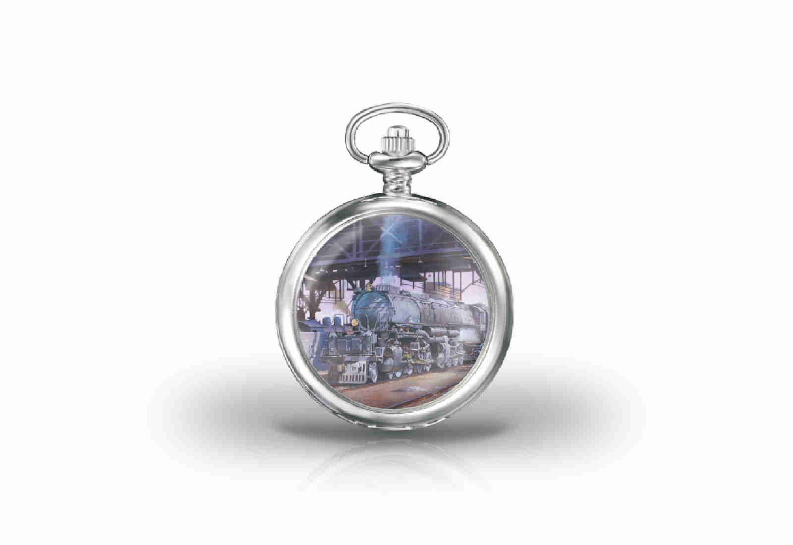 Herren Taschenuhr UP-Class 4000 Glory of Steam Collection
