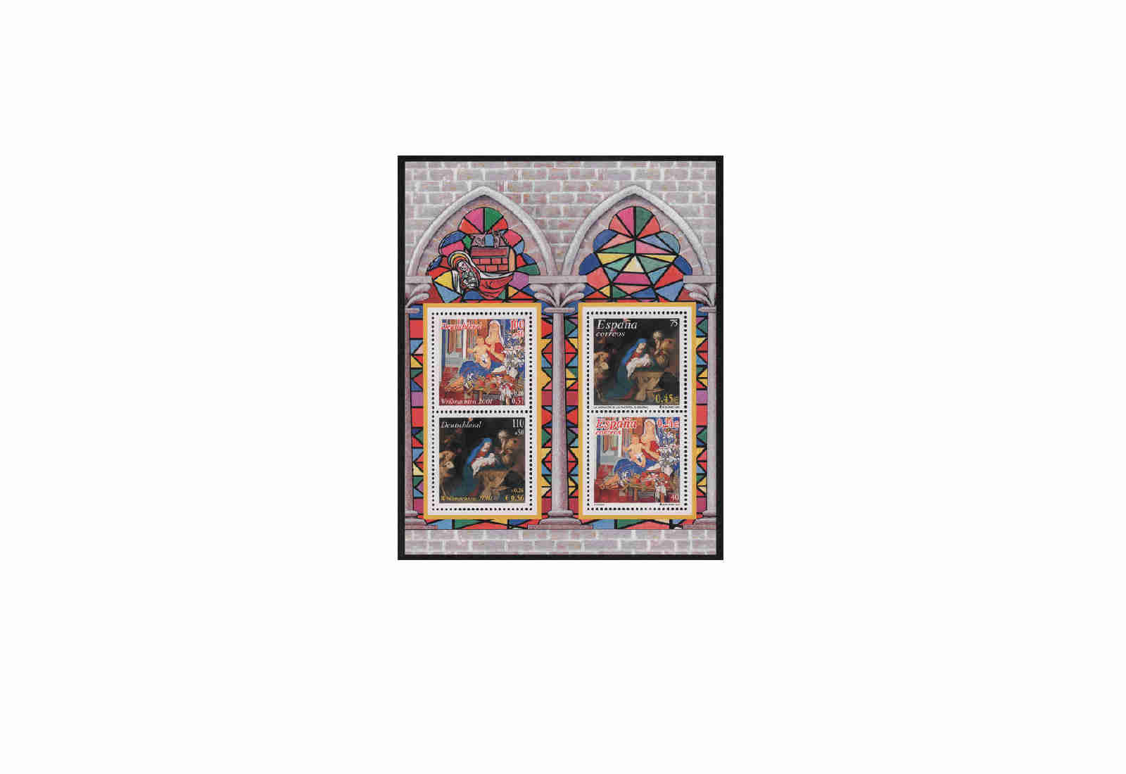 BRD Blockausgabe Weihnachten 2001 Block 56 II postfrisch  