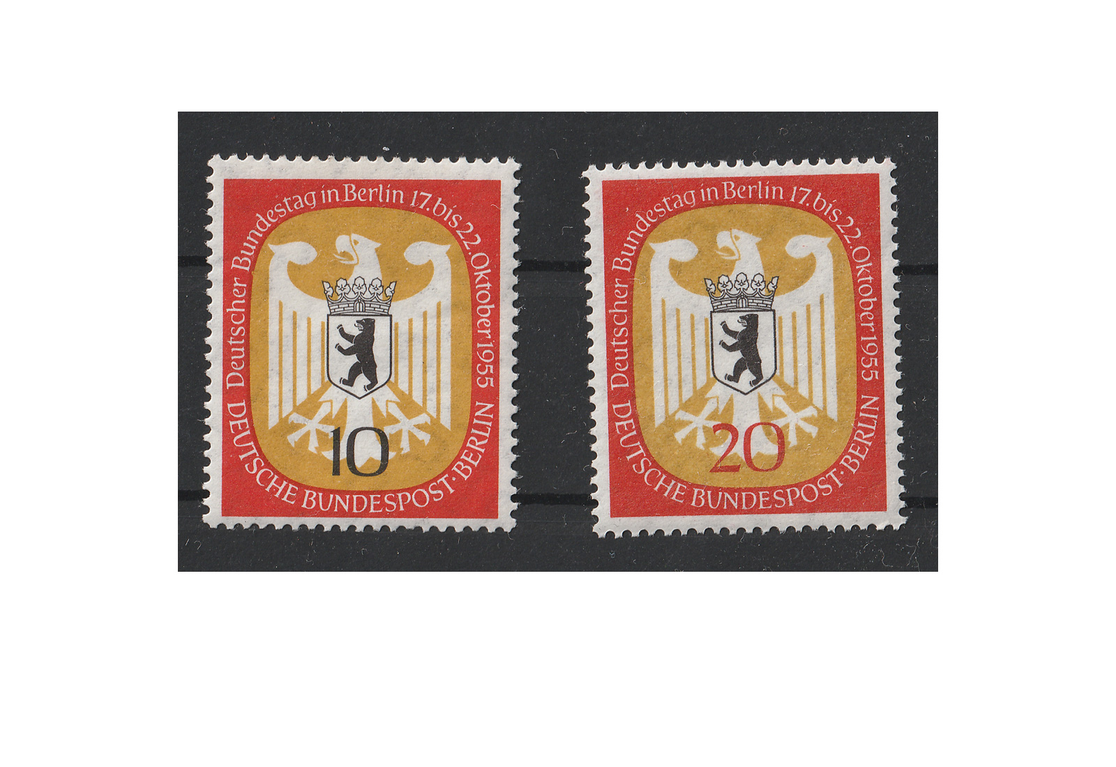 Berlin MiNr.: 129-130 **