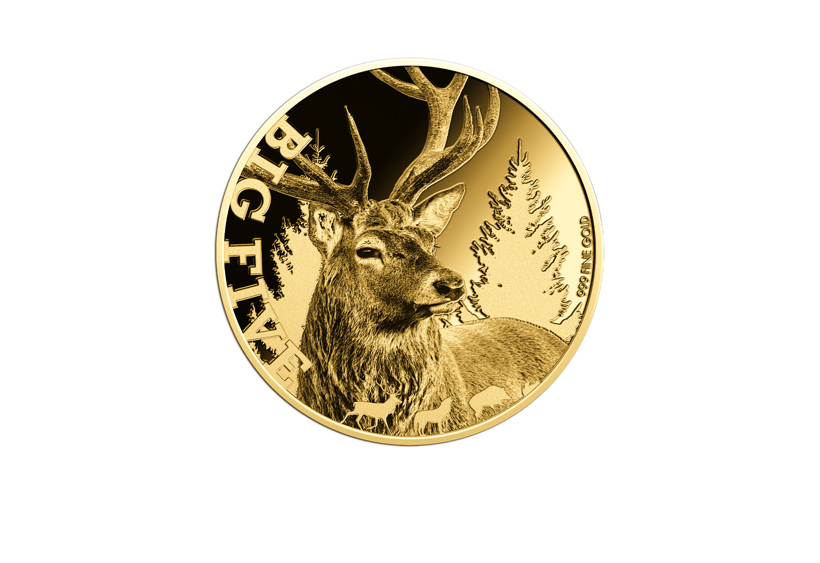 Goldmünzen-Kollektion "Big Five Germany" im Sammler-Service