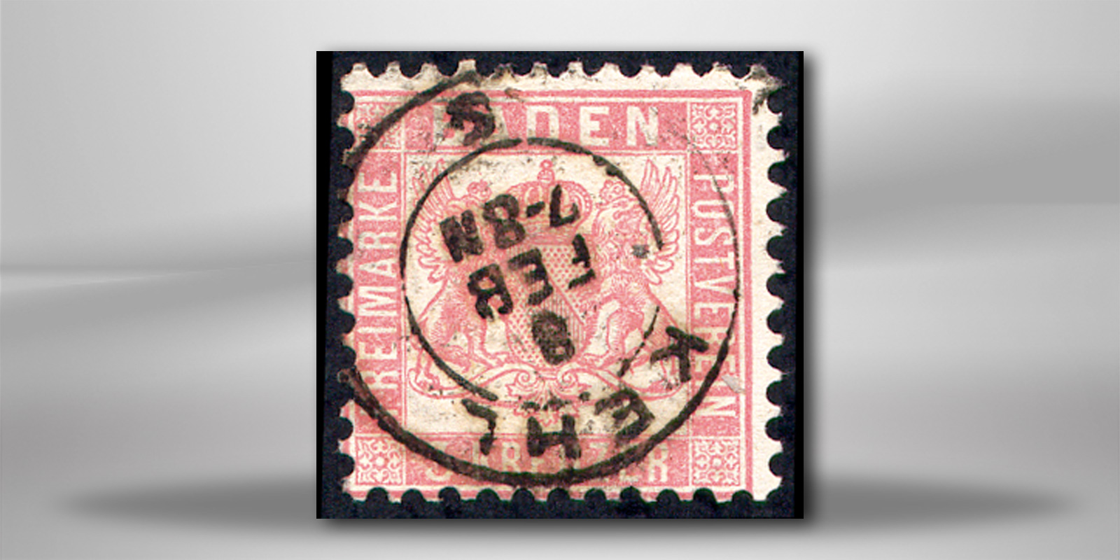 Briefmarke Altdeutschland Baden Freimarke 1862 Michel-Nr. 18 gestempelt