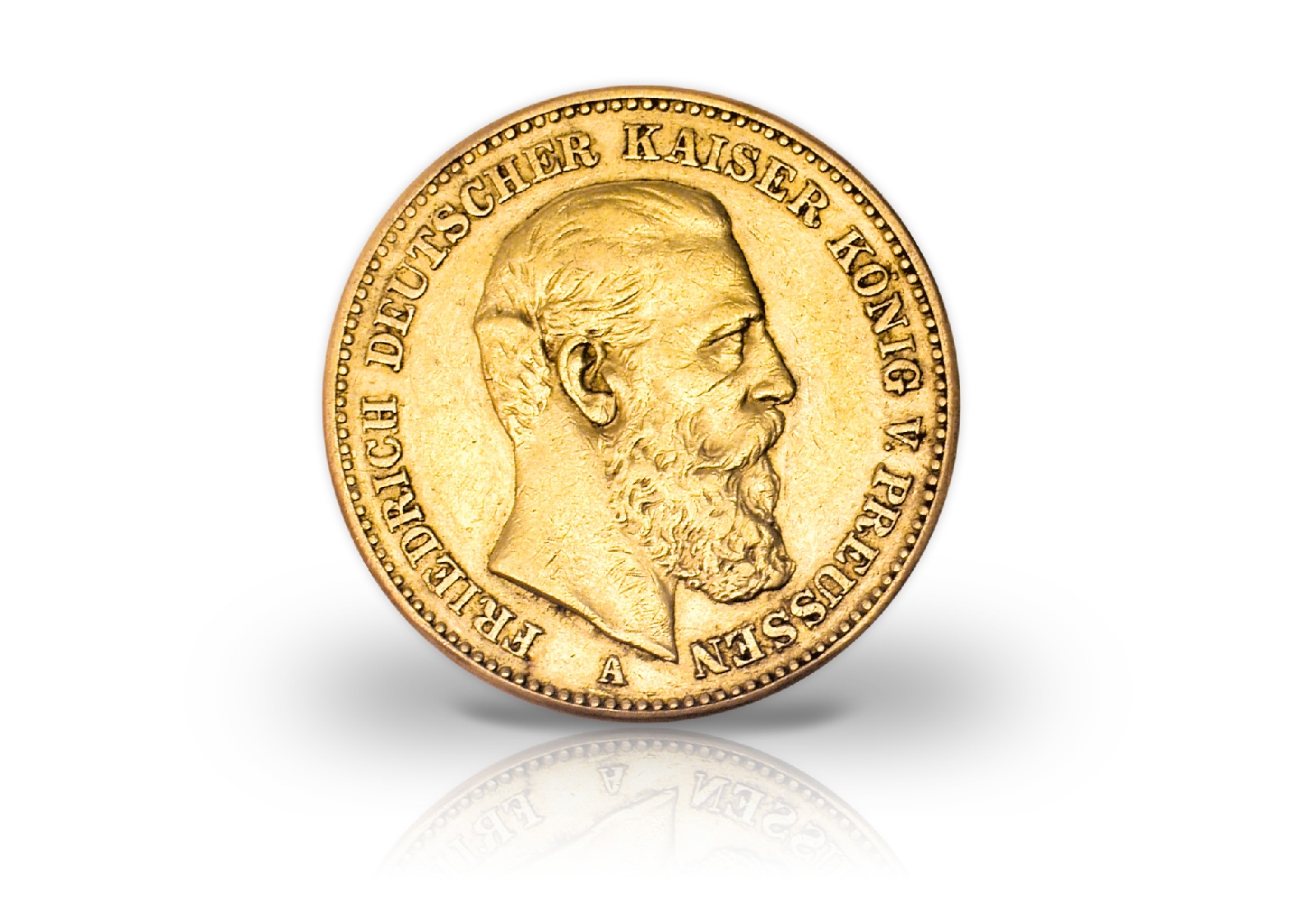 20 Mark Goldmünze 1888 Deutsches Kaiserreich Preußen Kaiser Friedrich III. Jaeger-Nr. 248