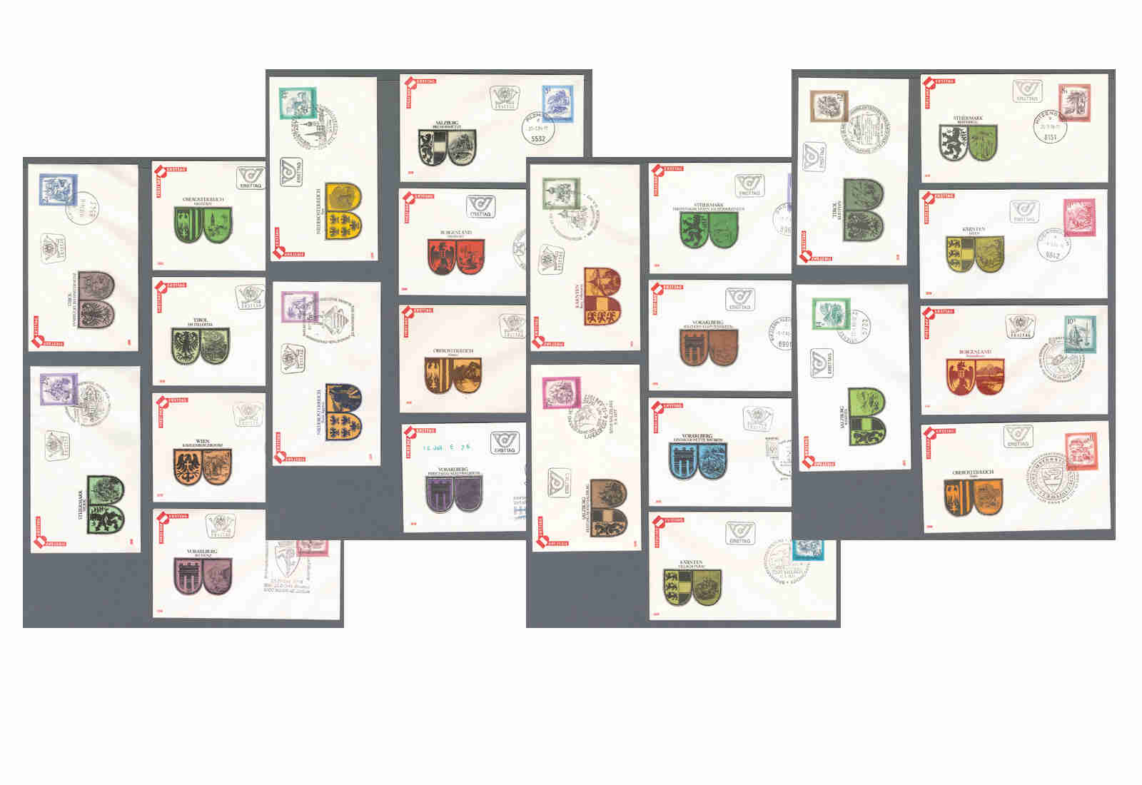 27 FDC Schönes Österreich