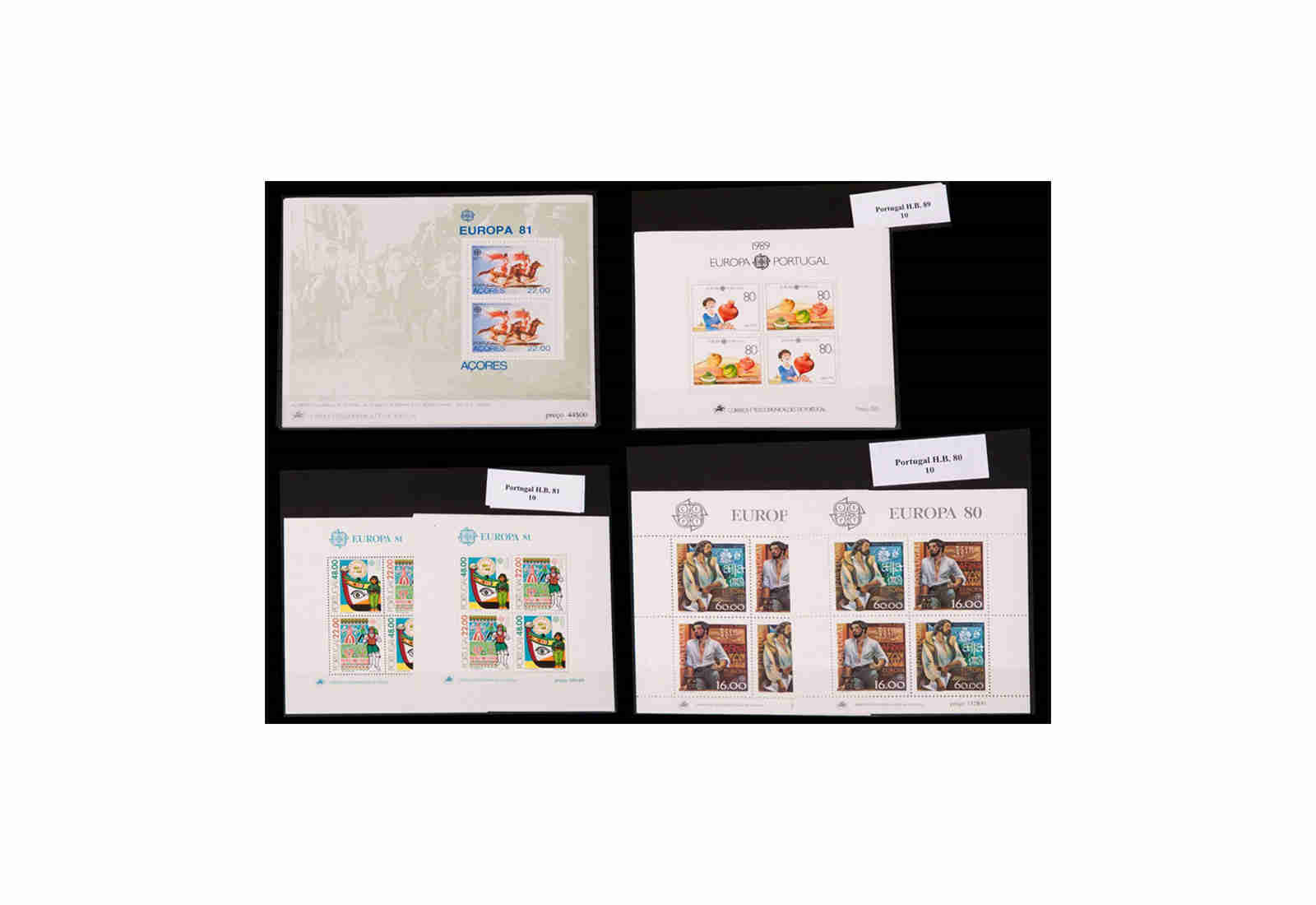 Briefmarken CEPT 25 verschiedene Blocks postfrisch per 10 Stück