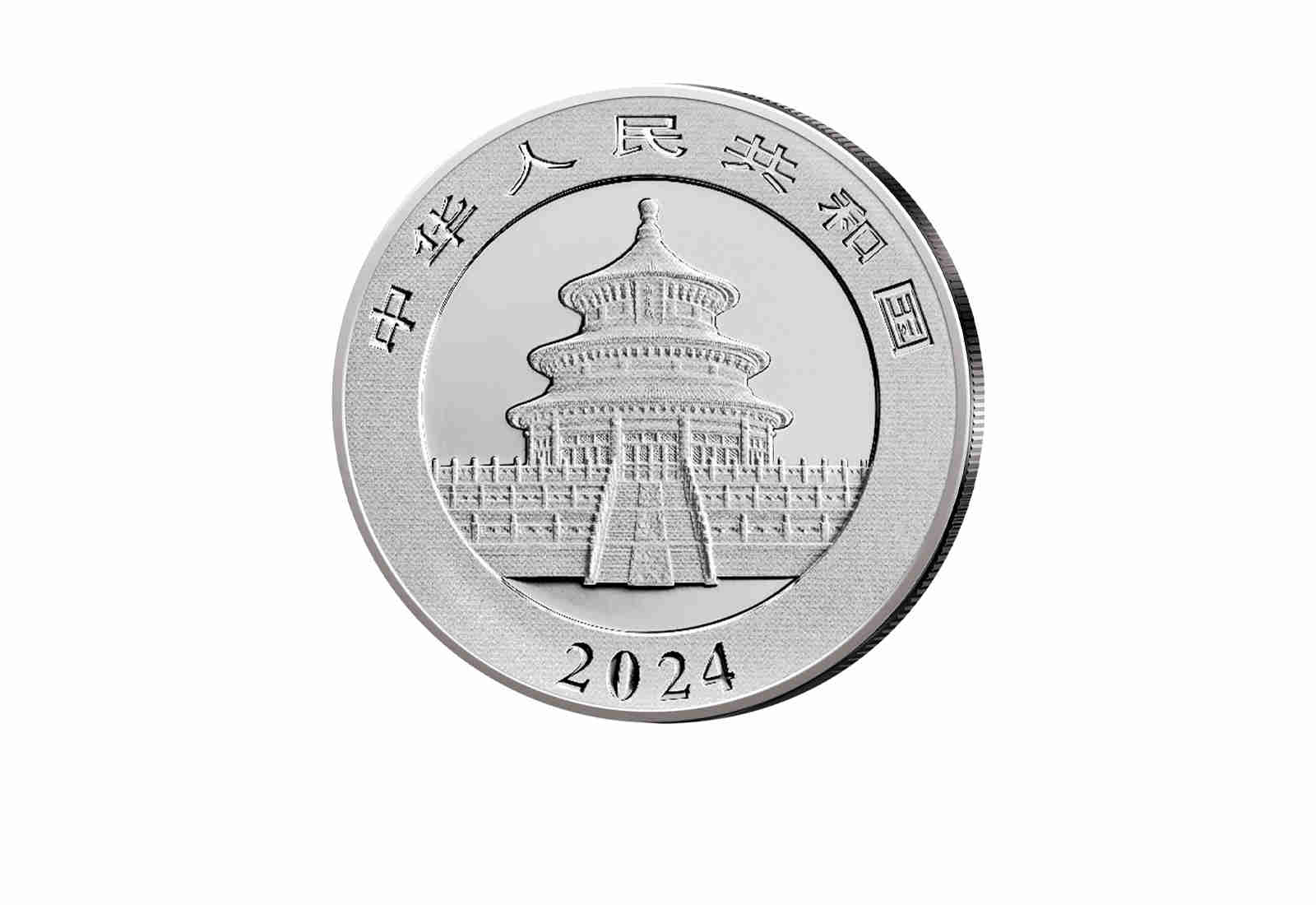 Panda 30 Gramm Silber 2024 China st