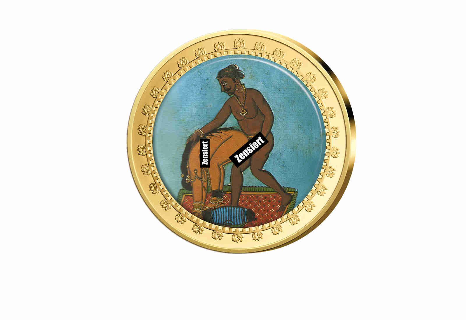 Kamasutra Farbapplikationen Der Rückenakt